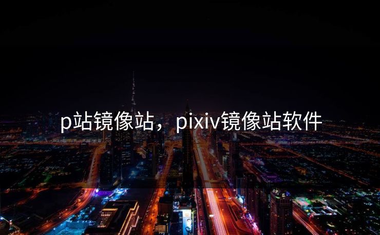 p站镜像站，pixiv镜像站软件