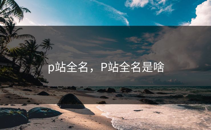 p站全名，P站全名是啥